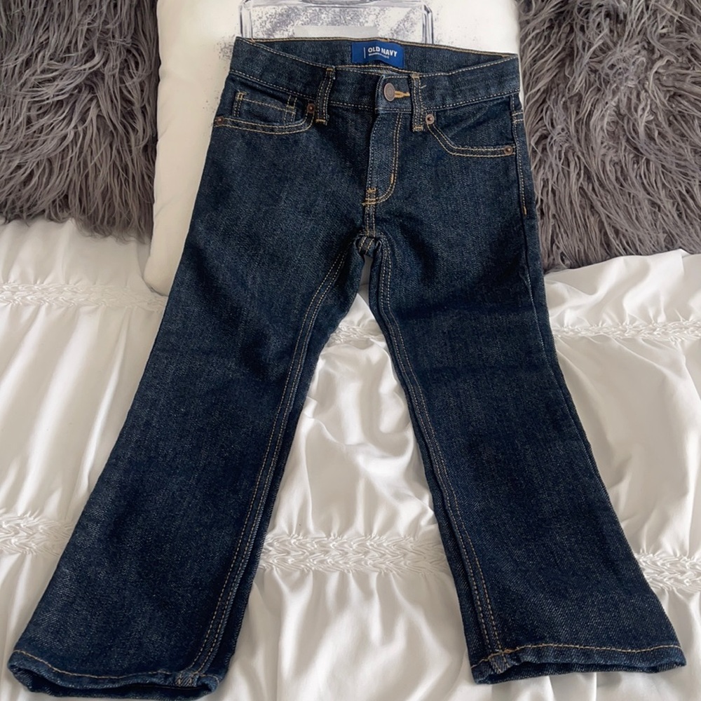 Old Navy Skinny Boys Size 6 Regular Dark Blue Jeans